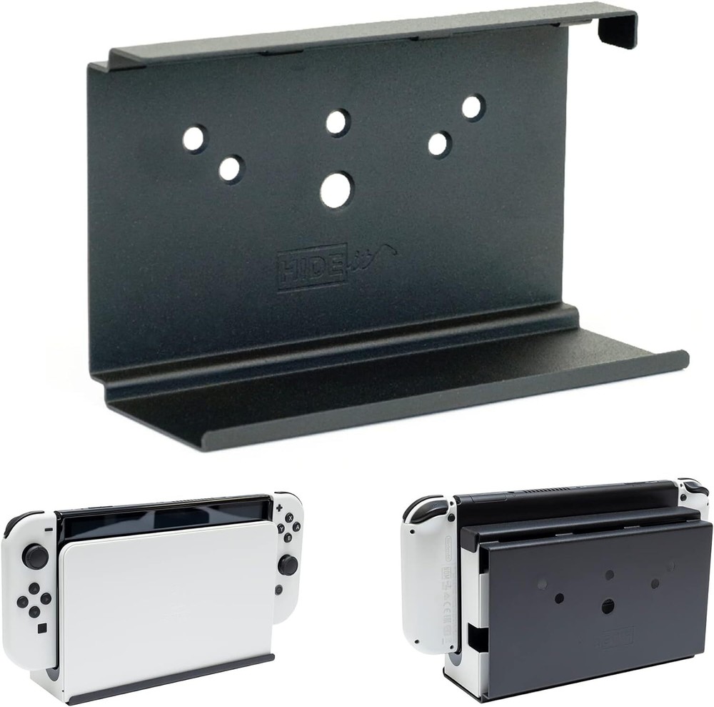 Hideit Nintendo Switch Wall Mount For Convenient Access And Maximum Ventilation