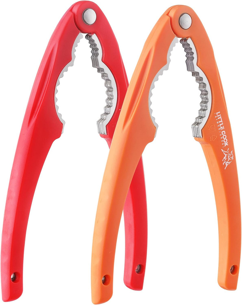 2PCS Nutcracker, Stainless Steel Nut Crackers for All Nuts, Nutcracker Tool for