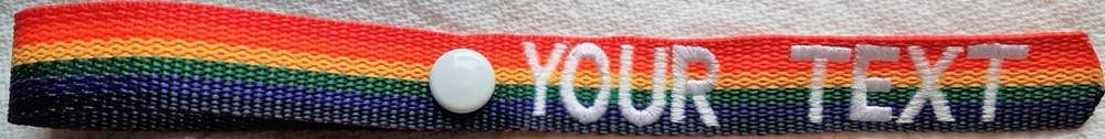 Custom embroidered Luggage Tag
