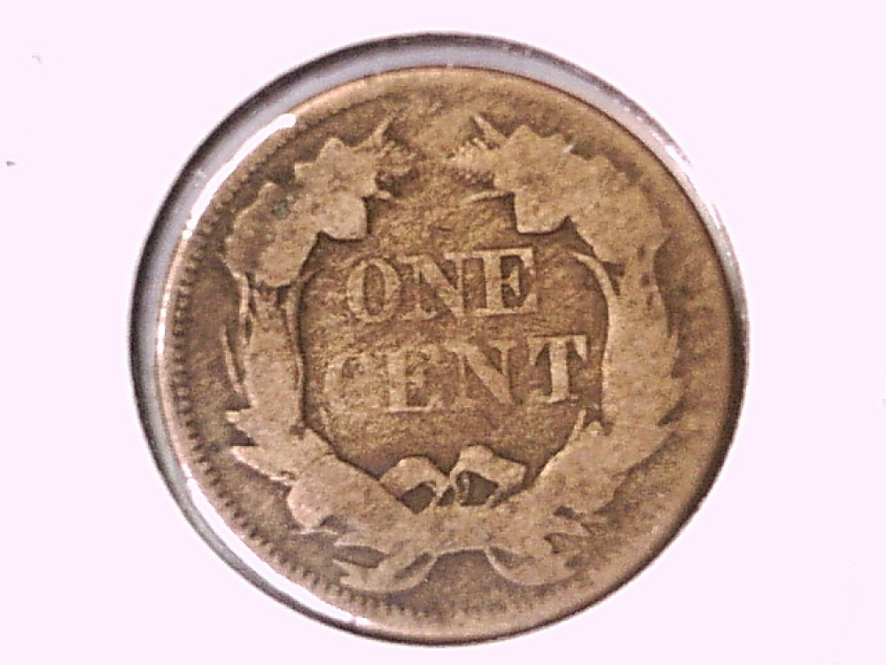 1858 Flying Eagle Cent Genuine Raw Ungraded 01343