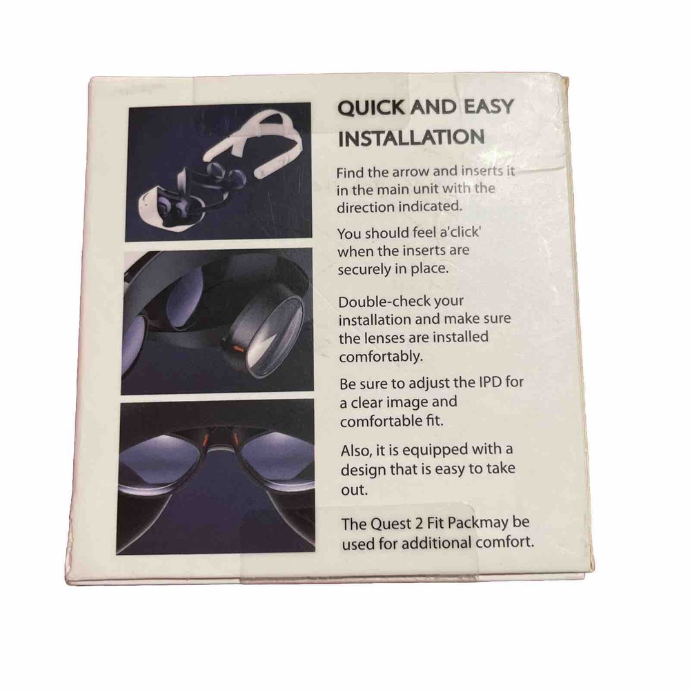VR lenses SPH 1.5- blue light, glare reduction lenses