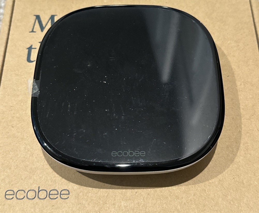Ecobee EB-STATE6L-01 Smart Thermostat Enhanced Black