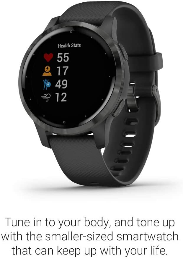 Garmin vivoactive 4, GPS smartwatch, Black