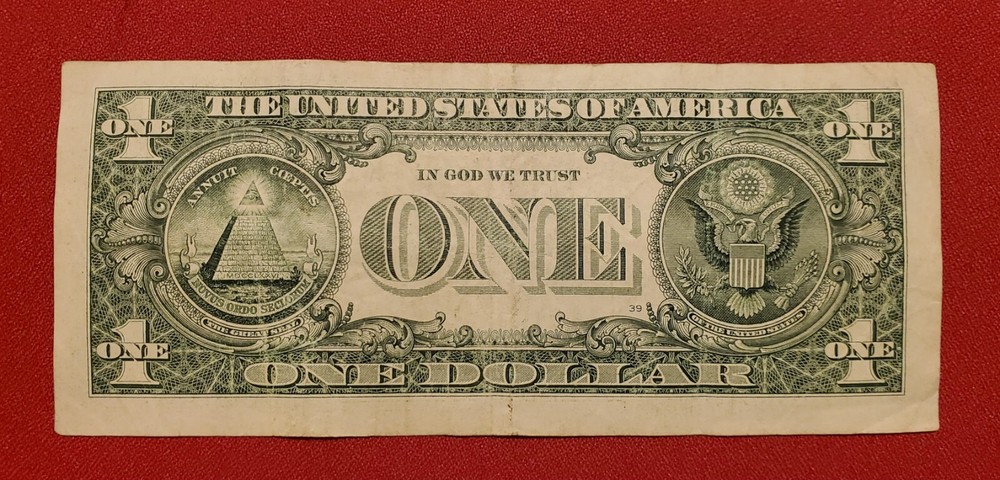 Cool Serial Gas Pump Error $1 US dollar Note Series 2017