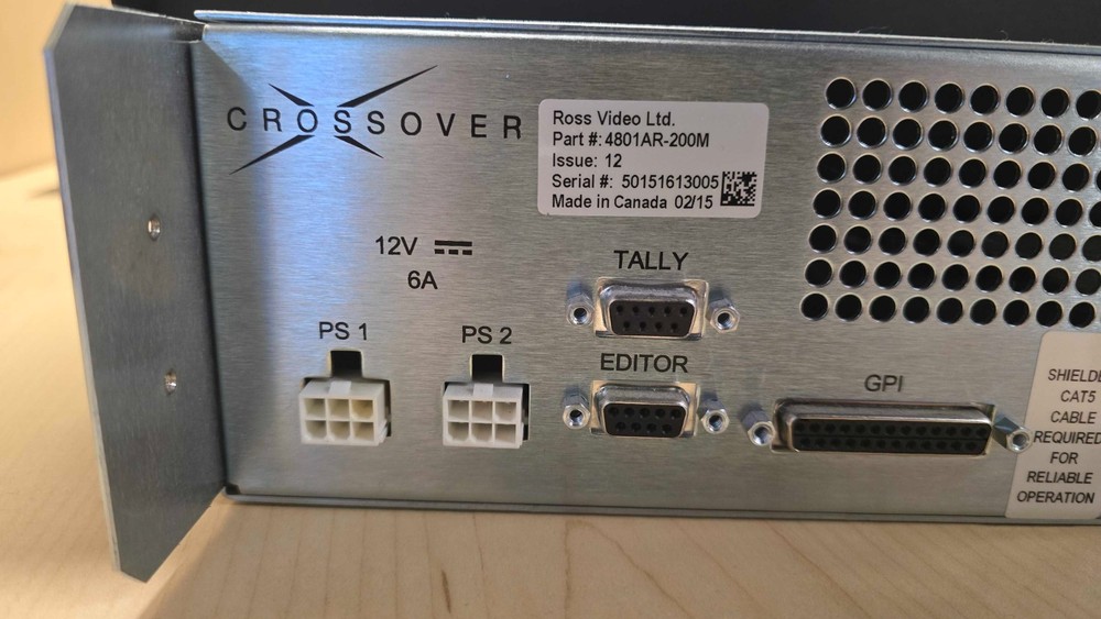 Ross CrossOver 12 Video Switcher