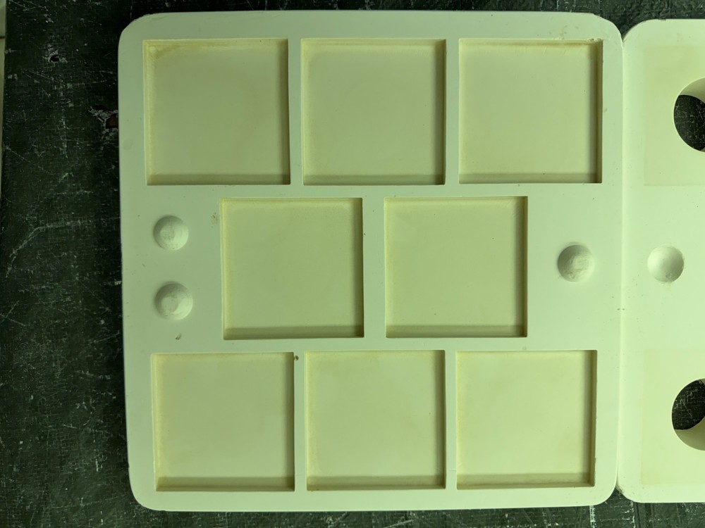VINTAGE DUNCAN CERAMIC MOLD #DM-60A SQUARE TILE