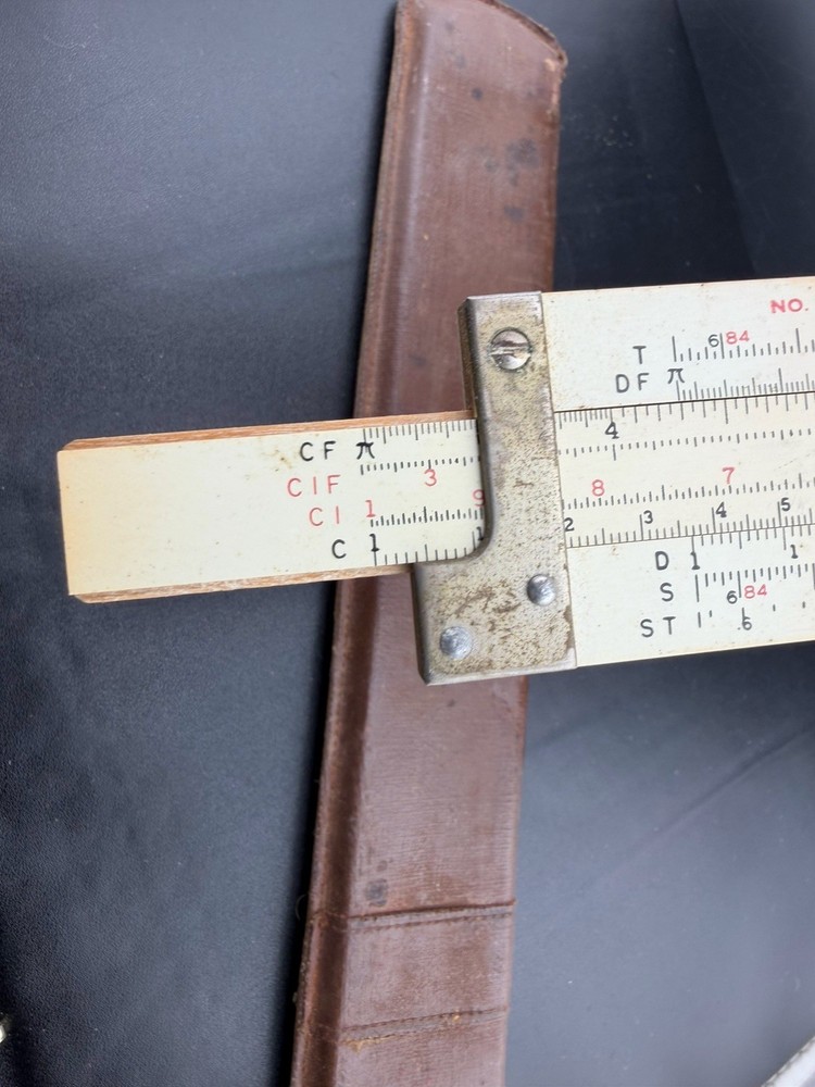 Post Slide Rule 1462 Frederick Post