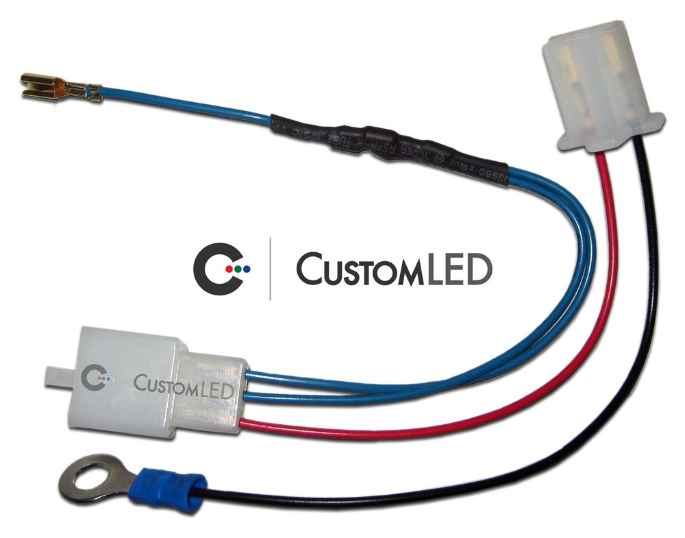 Ninja 250R No Cut Diode Kit Fixes 4 way blink problem for LED blinkers on EX250