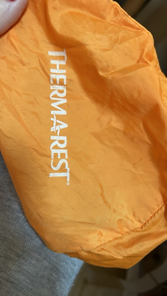THERMAREST ORANGE SLEEPING PAD - CARRY BAG ONLY