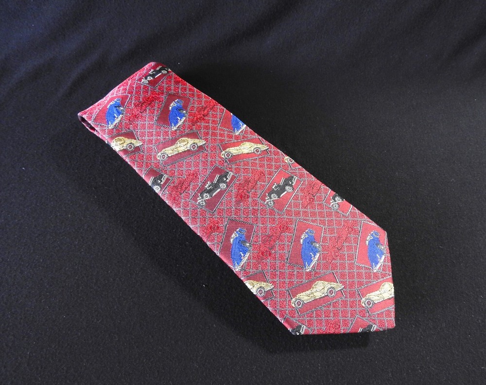 2000 Talbott 50th Pebble Beach Concours AUBURN STUTZ Harrah BUGATTI Tie