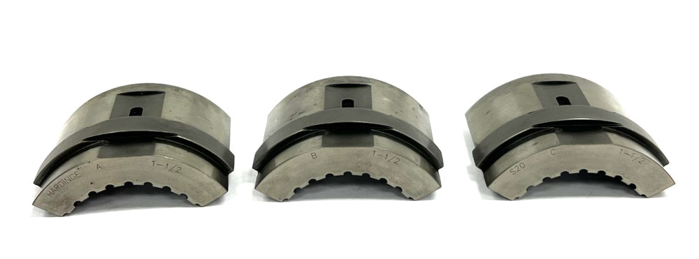 HARDINGE S20 1-1/2" COLLET PADS 3 SEGMENTS