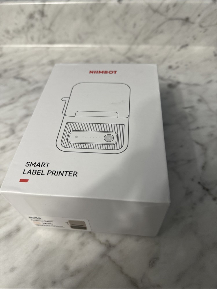 NIIMBOT B21S Smart Label Printer Open Box