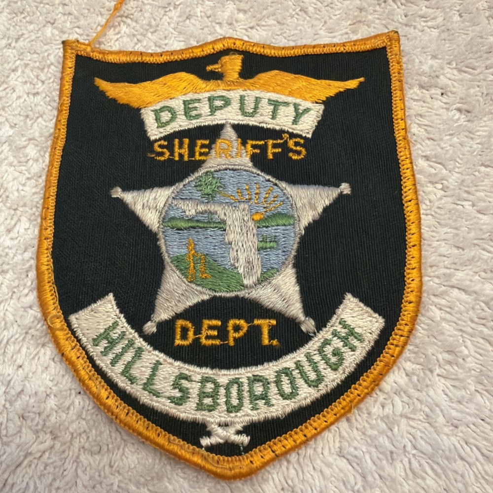 Hillsborough County Sheriff’s Office Shoulder Patch Vintage