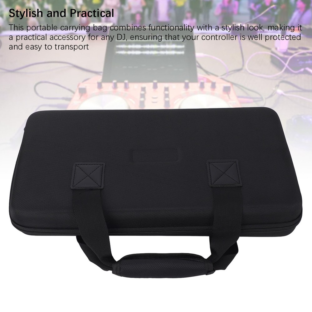 DJ Controller Storage Bag Portable Carrying Case for Double Channel DJ Controll