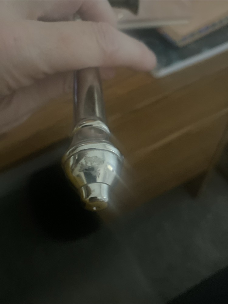 Vintage Silver Plated Double- Ended Candle Snuffer