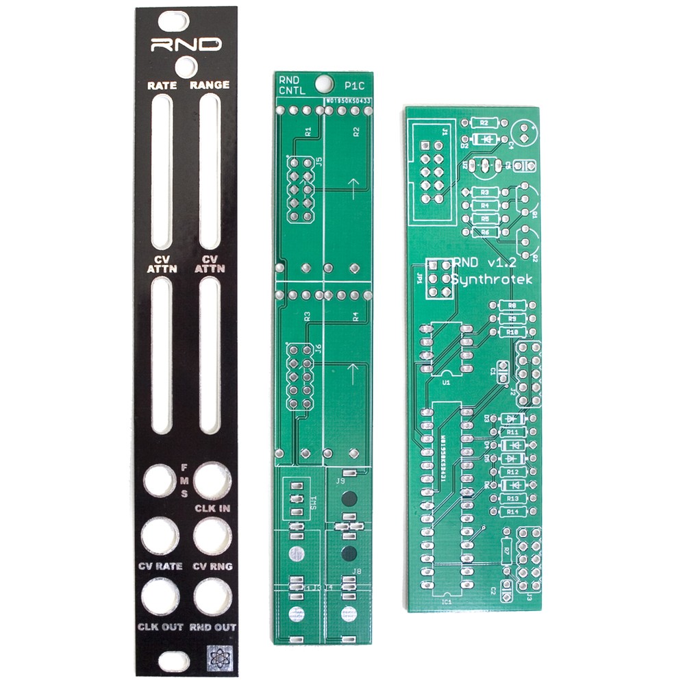Synthrotek RND PCB, Panel, IC