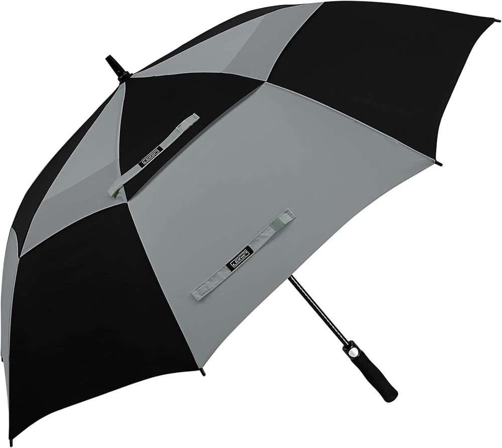 47/54/62/68 Inch Automatic Open Golf Umbrella Oversize Extra Large Double Canopy