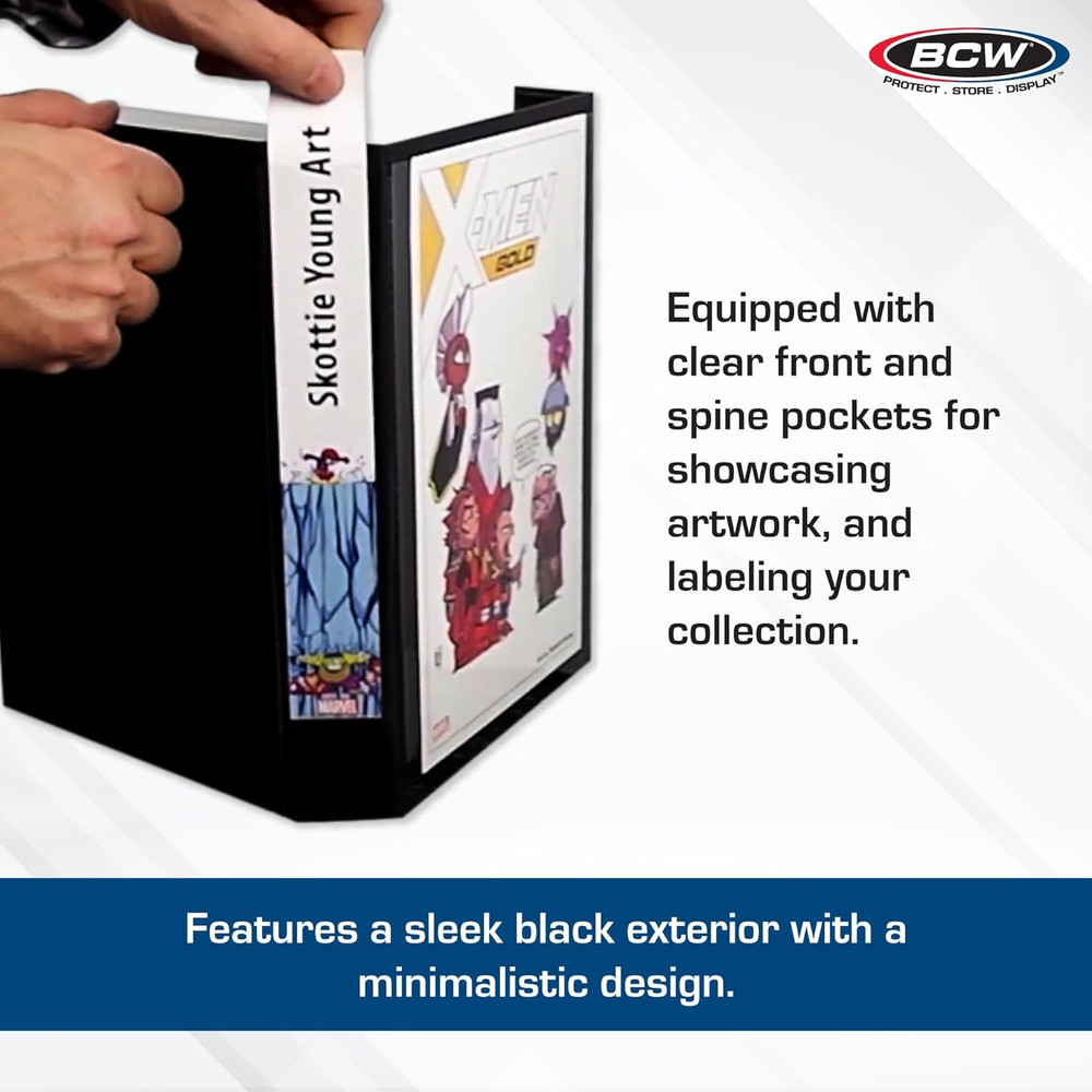 Comic Book Stor-Folio – 1 Pack | Comic Book Travel Case for Current & Silver Age