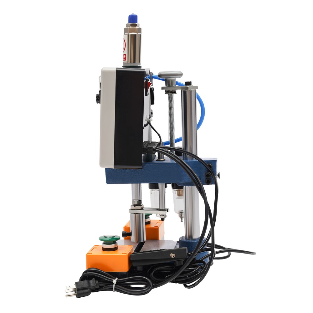 440lb Pneumatic Punch Machine Press Equipment Adjustable with Digital Controller