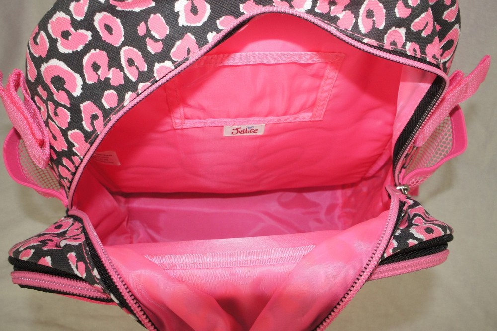 JUSTICE PINK BACKPACK