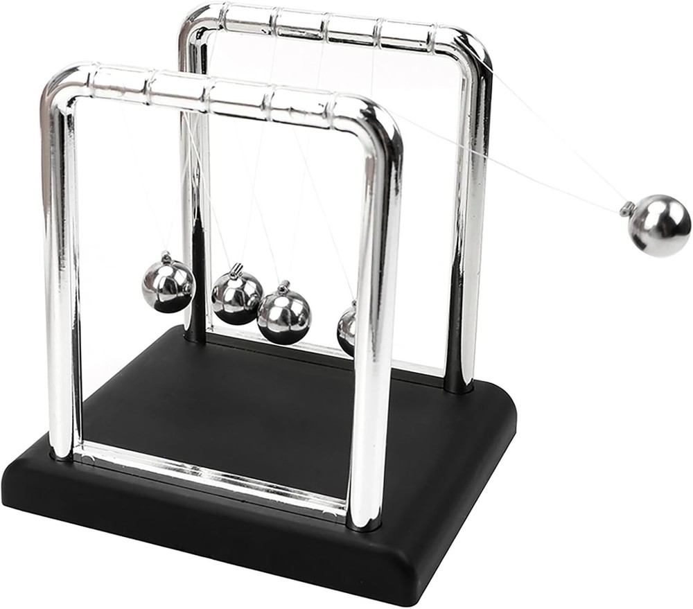 Bolas de equilibrio Newton Cradle Bolas de oscilación de péndulo