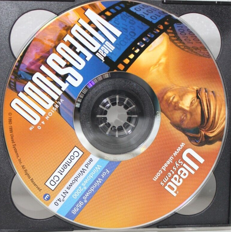 ULEAD SYSTEMS VIDEO STUDIO 4.0 FOR WINDOWS 95 98 2000 NT VINTAGE SOFTWARE