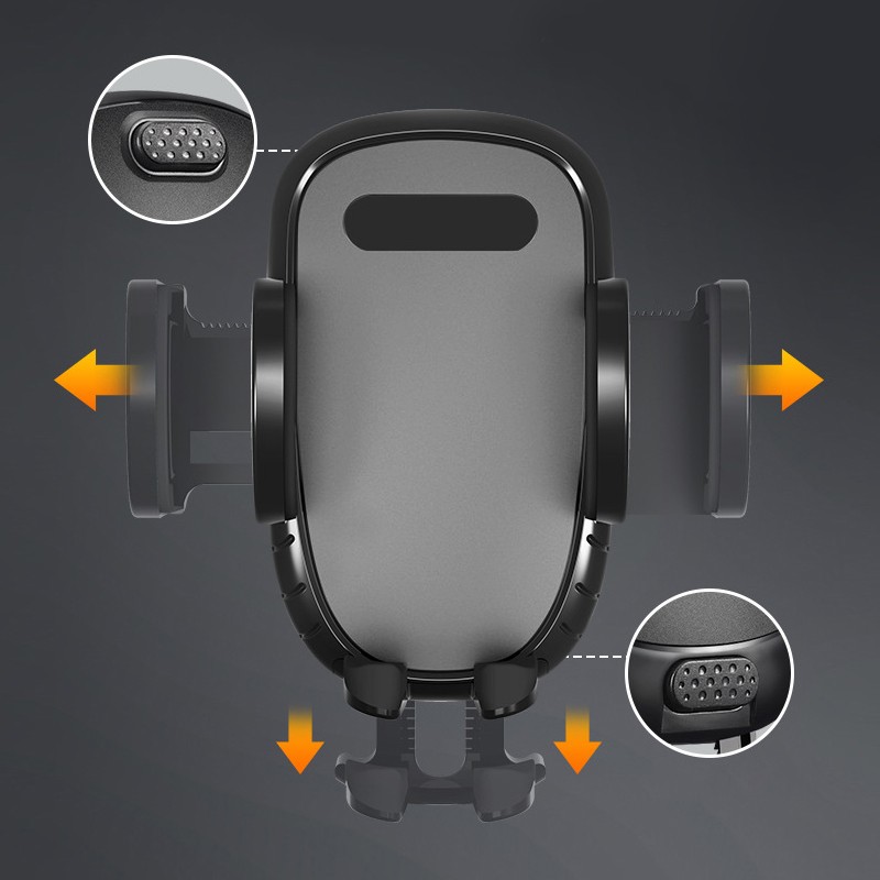 360° Rotatable Phone Mount Holder Car Dashboard Gravity Adjustable GPS Stand
