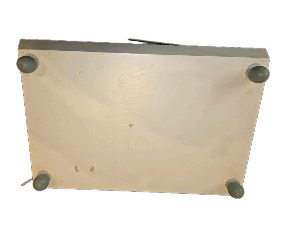 Vintage Wood Serving Tray 2 Handle Rectangle