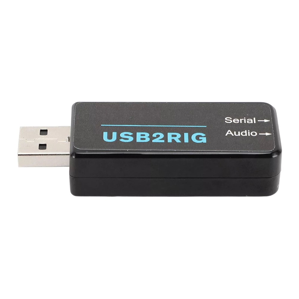 1* USB2RIG USB Sound Card Audio&Serial Ports Comprehensive Functionality