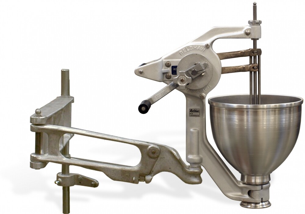 Belshaw type B cake donut depositor . Complete set