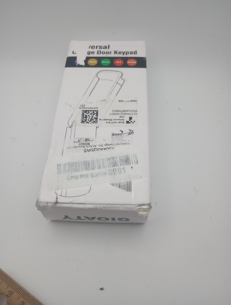 UNIVERSAL GARAGE (KEYLESS) DOOR OPENER KEYPAD