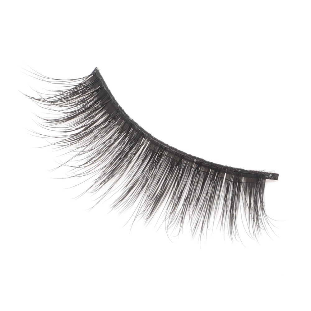 Soft 3D False Eyelashes for Makeup Black 3D-54 5 Pair
