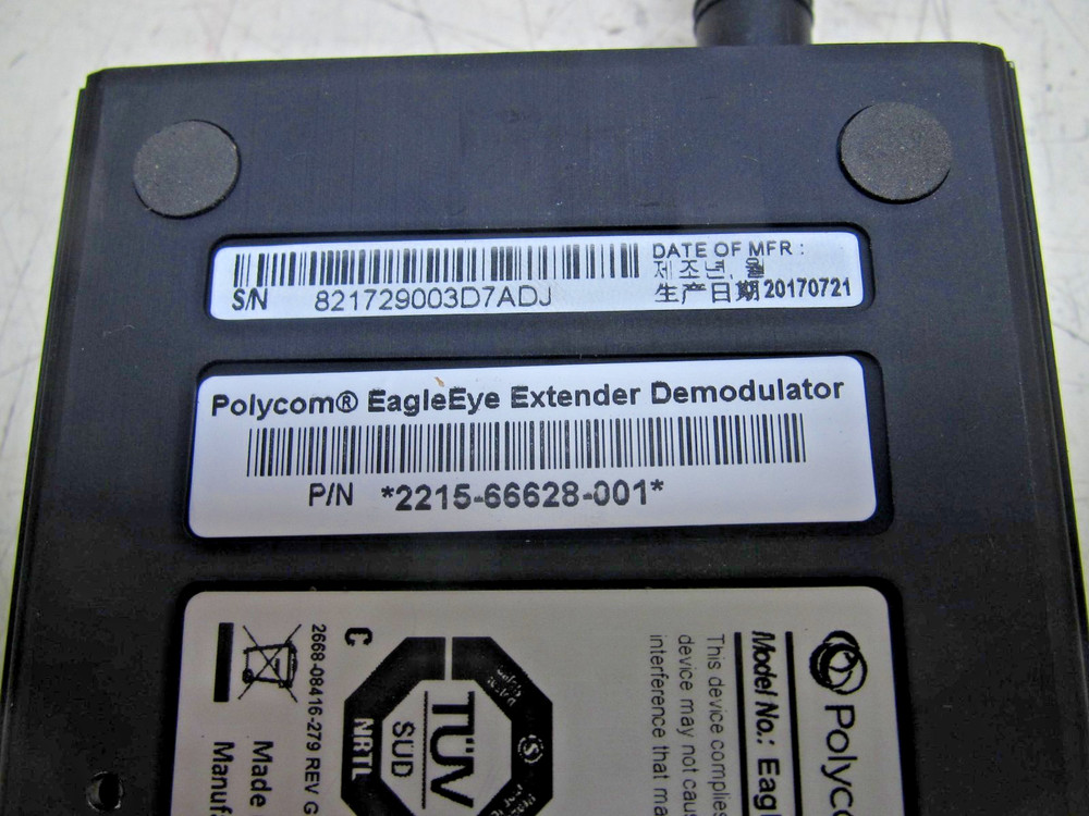 Polycom EagleEye Digital Extender Modulator & Demodulator W/ Power Supply