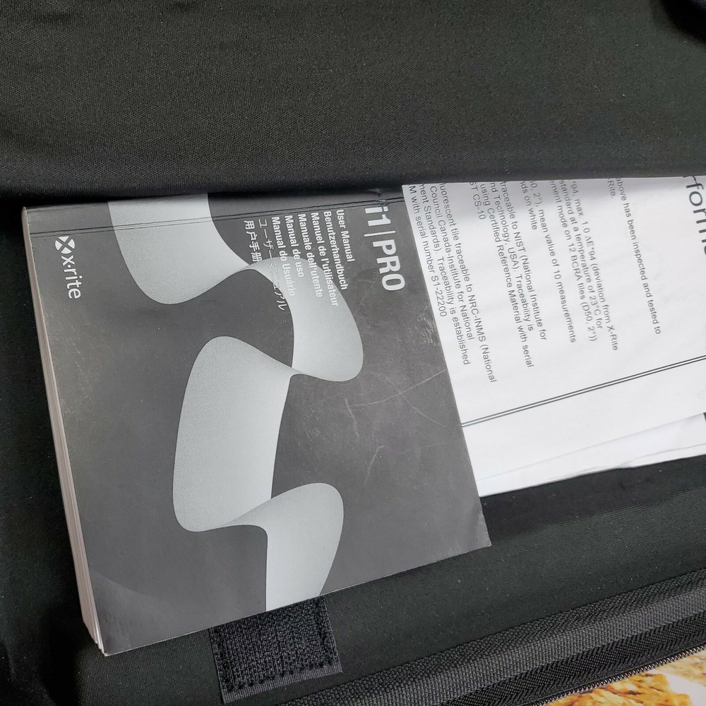 I1 PRO X-RITE REV E