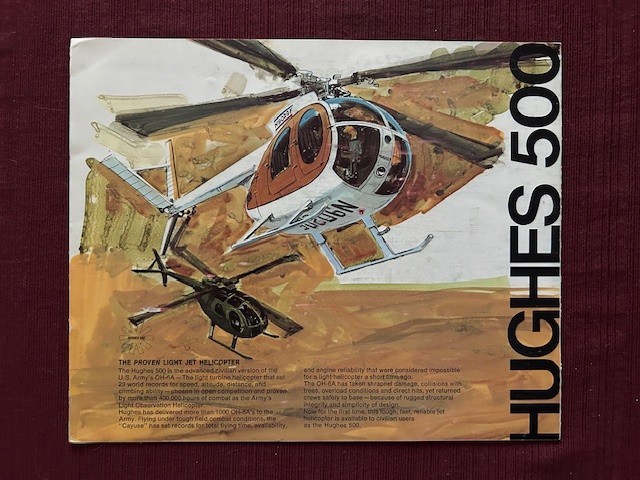 Hughes 500 1967 Brochure