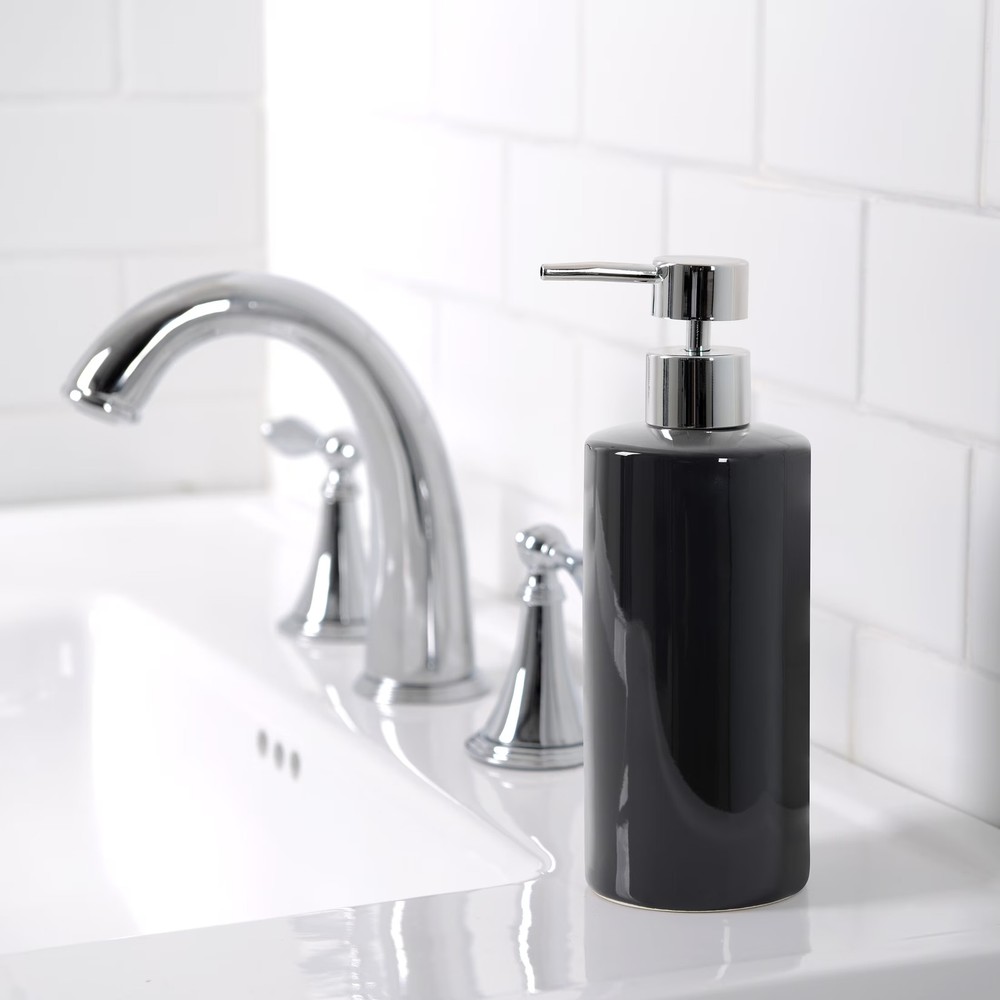 Ceramic lotion pump bathroom soap dispenser accessory