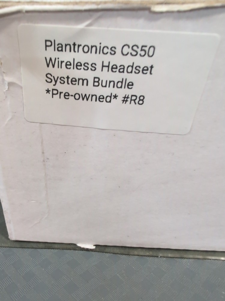 Plantronics CS50 Wireless Headset System Bundle *Pre-owned* #R8