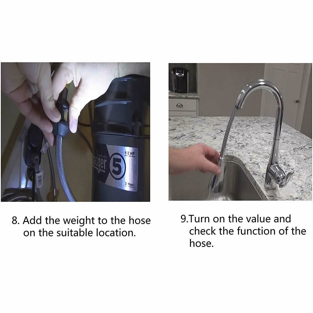 150259 Replacement Hose for Pull Down Kitchen Sink Faucet Replacement Part