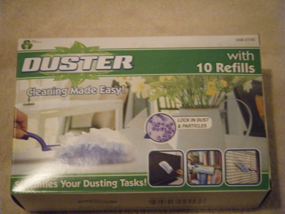 3x Creative Concepts Cleaning Made Easy Handheld Duster with 10 refills