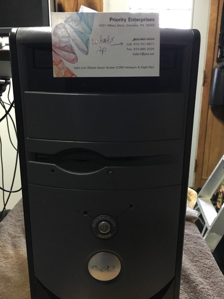 AGFA RTI Rip on Dell 3000 6.3