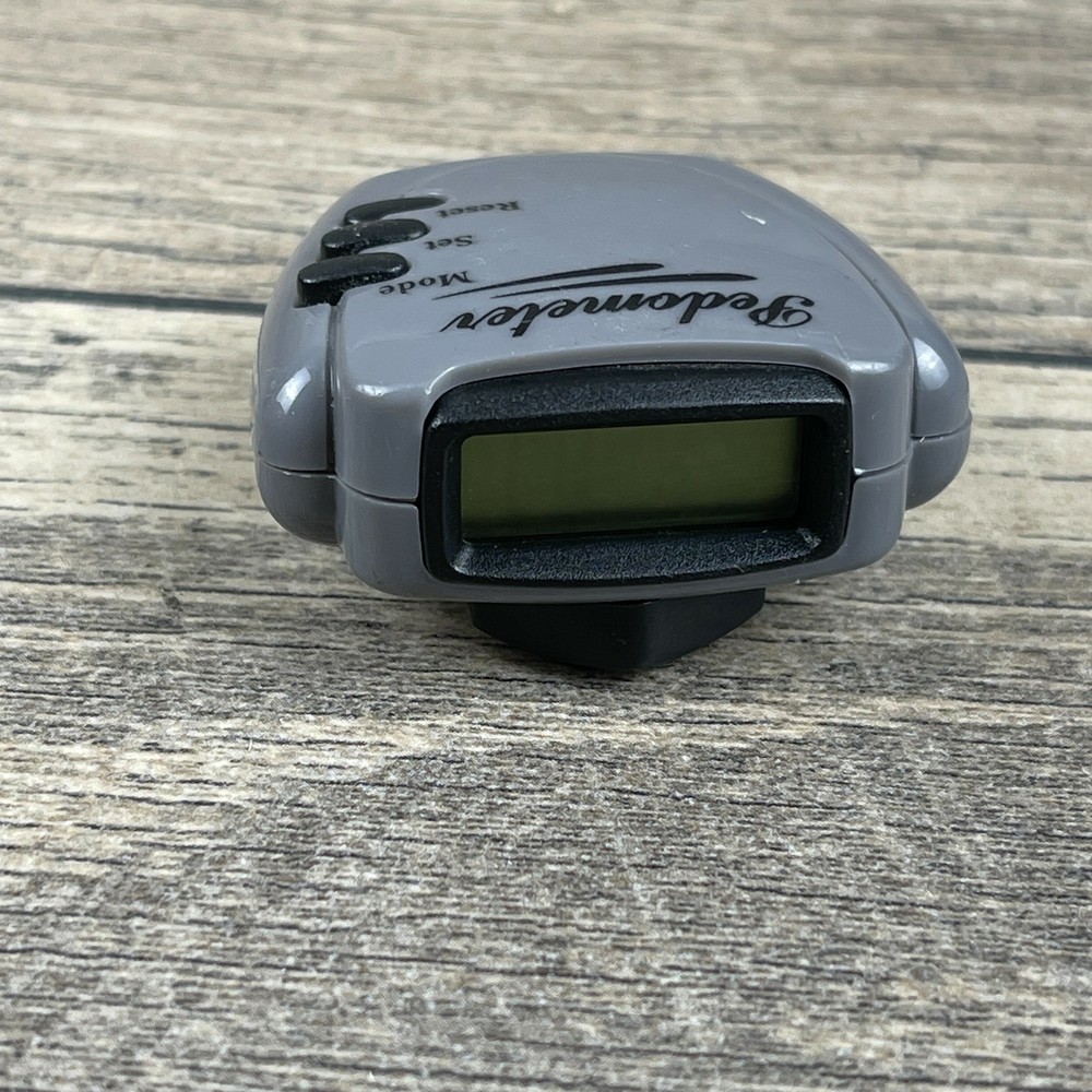 Gray Portable Multi-Function Pedometer Untested Please See Pictures/Description