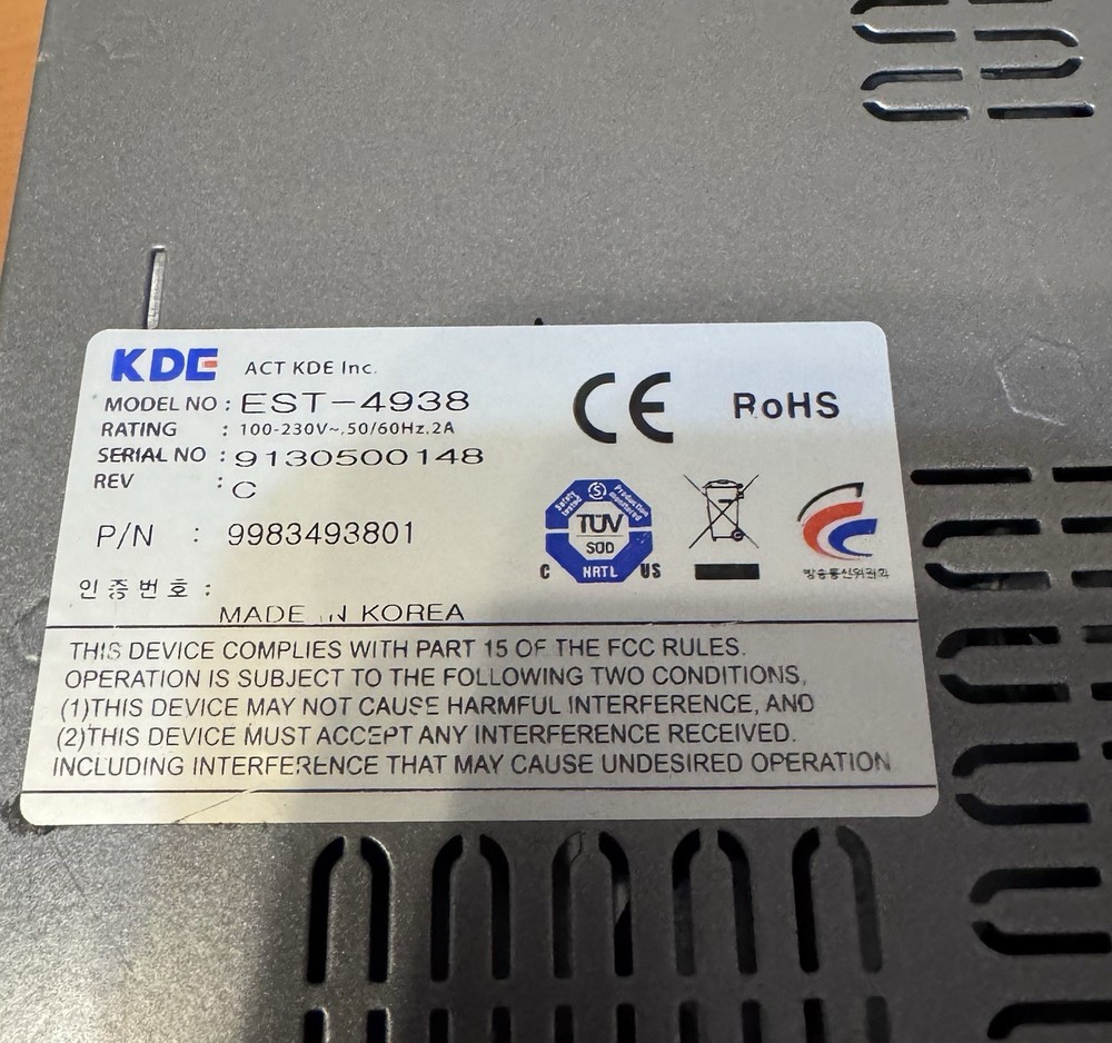 Assa Abloy Vingcard EST 4938 Encoder HiCo & LoCo