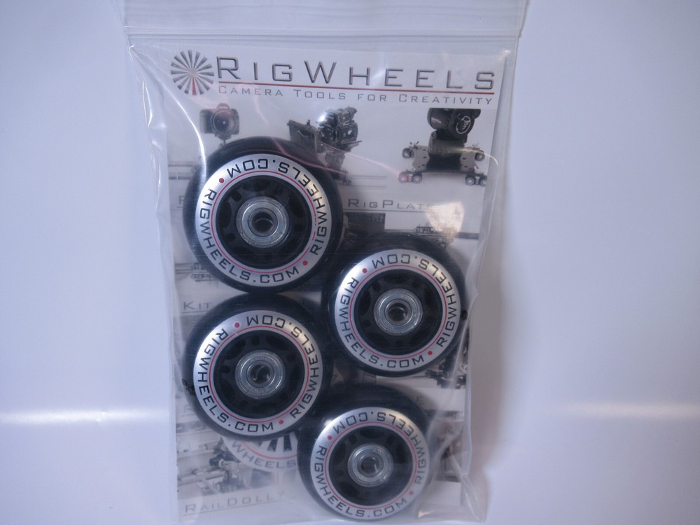 4-Pack RigWheels Inline Wheels for Passport Camera Dolly System