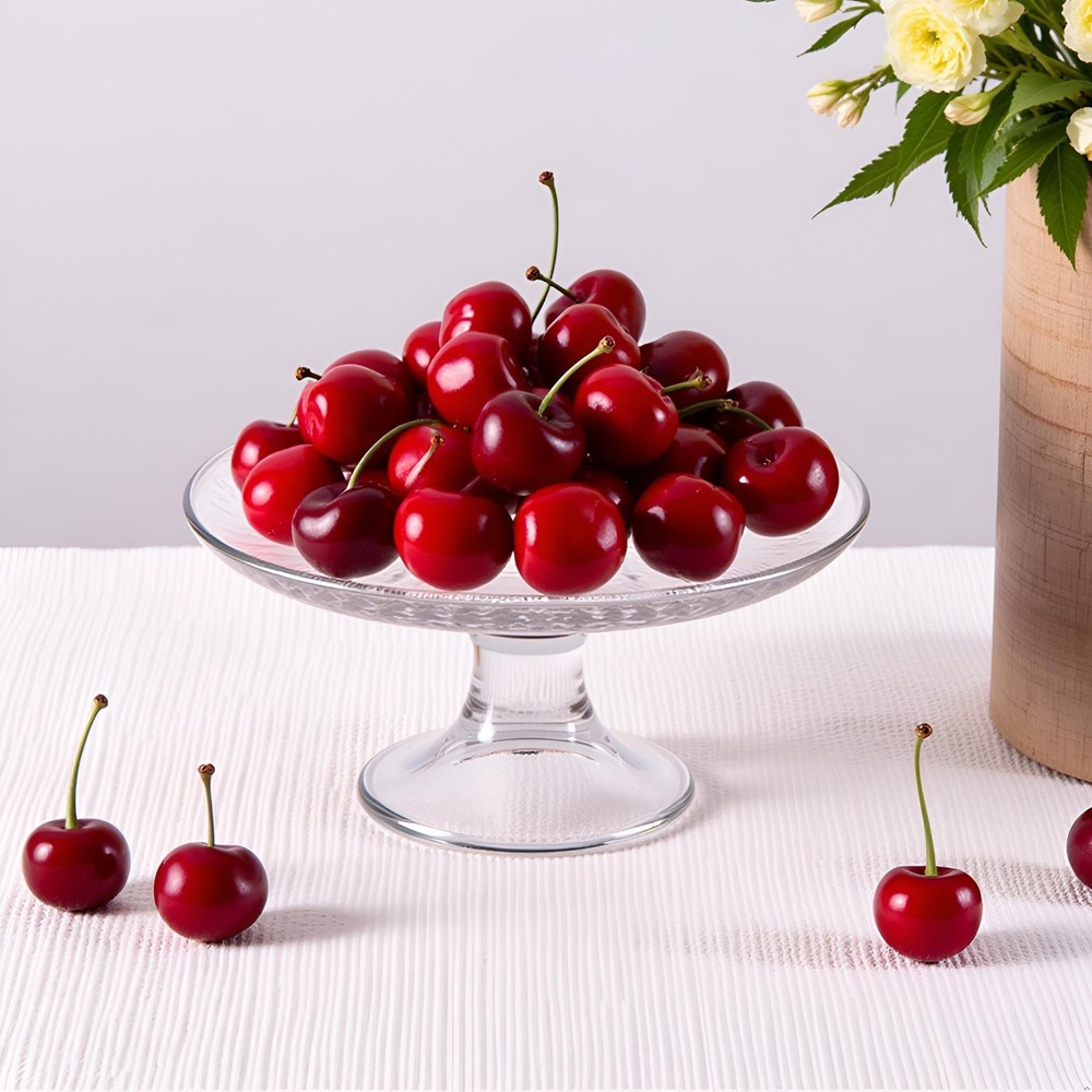 20 Pcs Red Artificial Cherries,Fake Fruit Decor Small, Ref