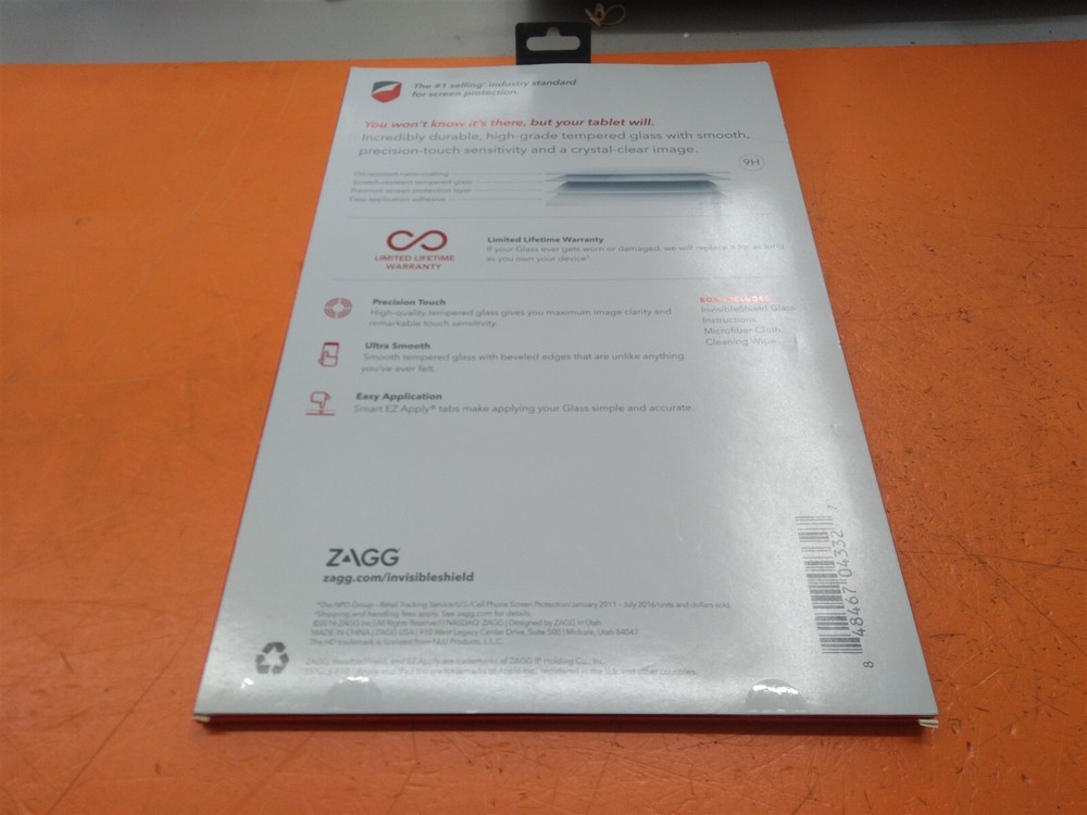 ⭐️⭐️⭐️⭐️⭐️ ZAGG Invisible Shield Glass Screen Protector Apple iPad Pro