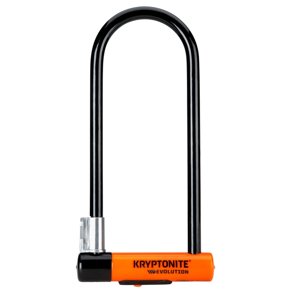 Kryptonite Evolution Long Shackle U-Lock, Theft Security for all Bike types 14mm