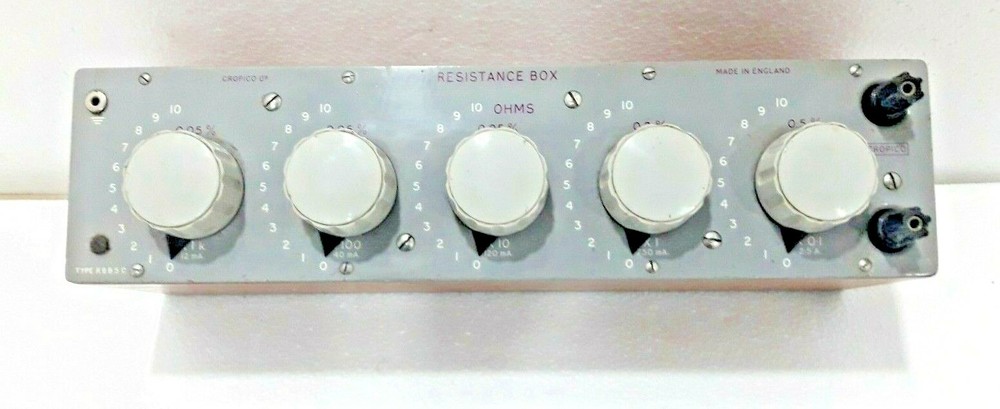Cropico RBB5C High Accuracy Resistance Decade Boxes
