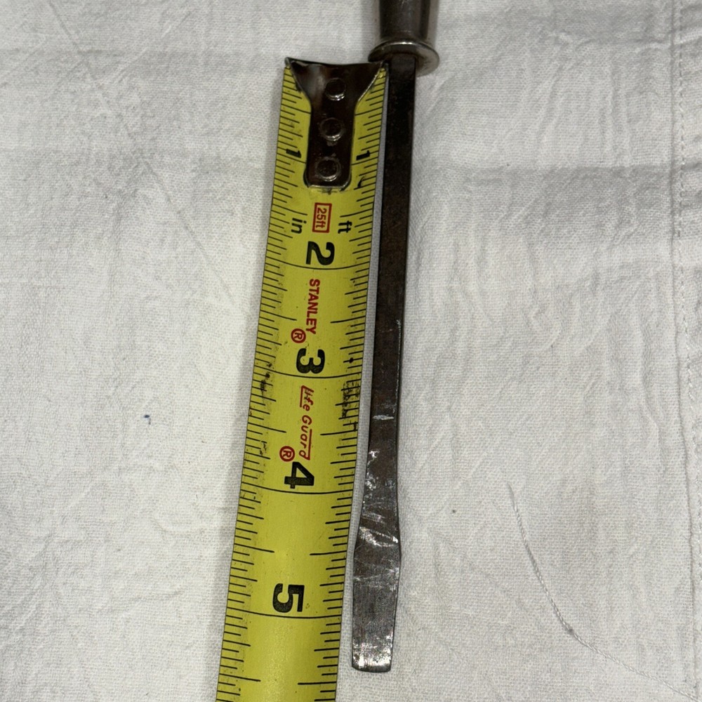 Vintage Mac Tools Flathead Screwdriver Mac Imprinted 10.5” Total Length