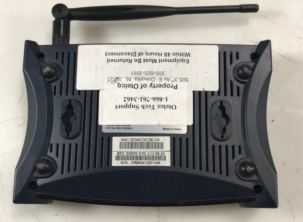 BEC router 5200W Untested