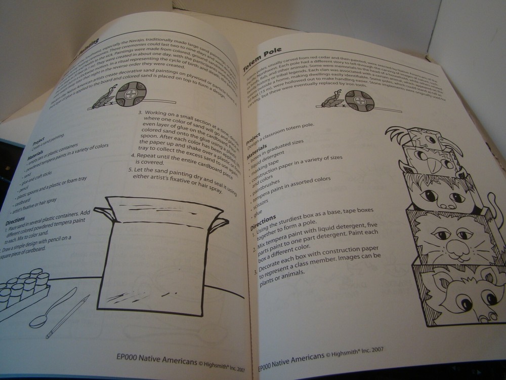 Native Americans Activity Book Grades 2+ 2007 Teacher Resource
